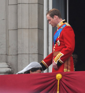 Royal Wedding Balcony
