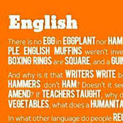 English is a crazy language