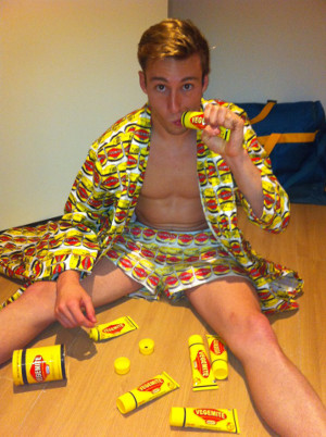 Matthew Mitcham Vegemite