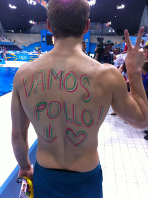 Matthew Mitcham Pollo