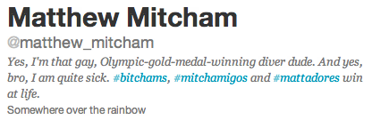 Matthew Mitcham Twitter Header