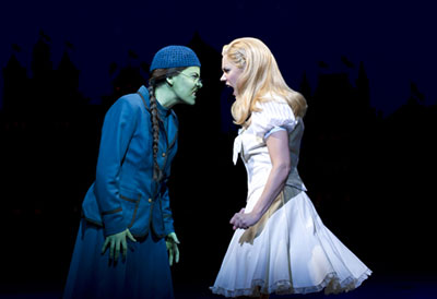 Wicked London Elphaba and Glinda