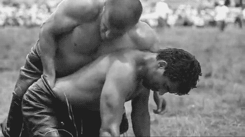 Tuskish-Wrestlers