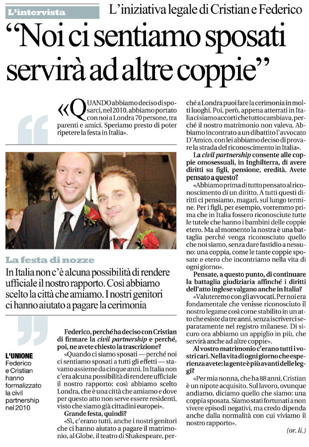 La Repubblica 14 Maggio 2013