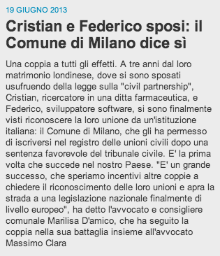 Repubblica Antonio Nasso Article