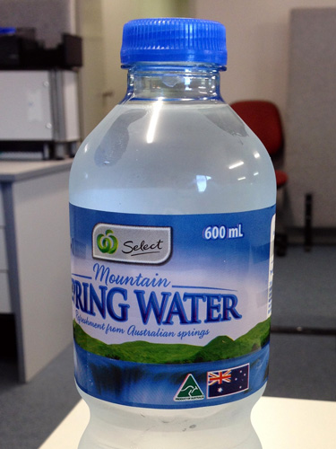 600ml Water Bottle