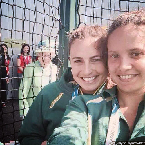 Queen Elizabeth II Photobomb