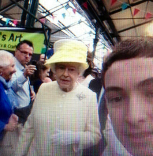 Queen Elizabeth II Selfie