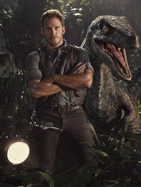 Jurassic-World-Chris-Pratt-Raptor
