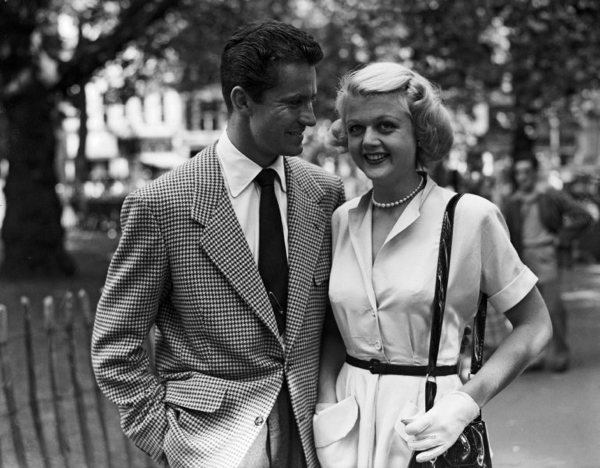 1949 - Con Peter Shaw prima del matrimonio