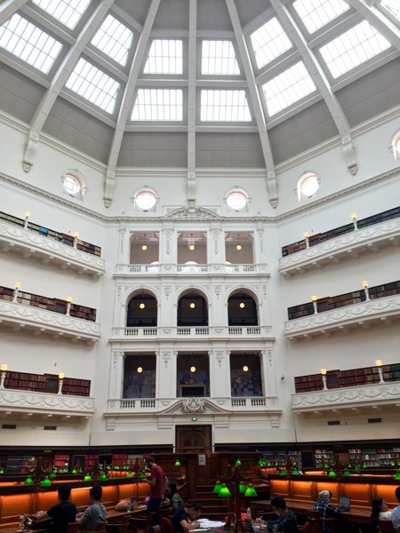 Melbourne State Library of Victoria Dome
